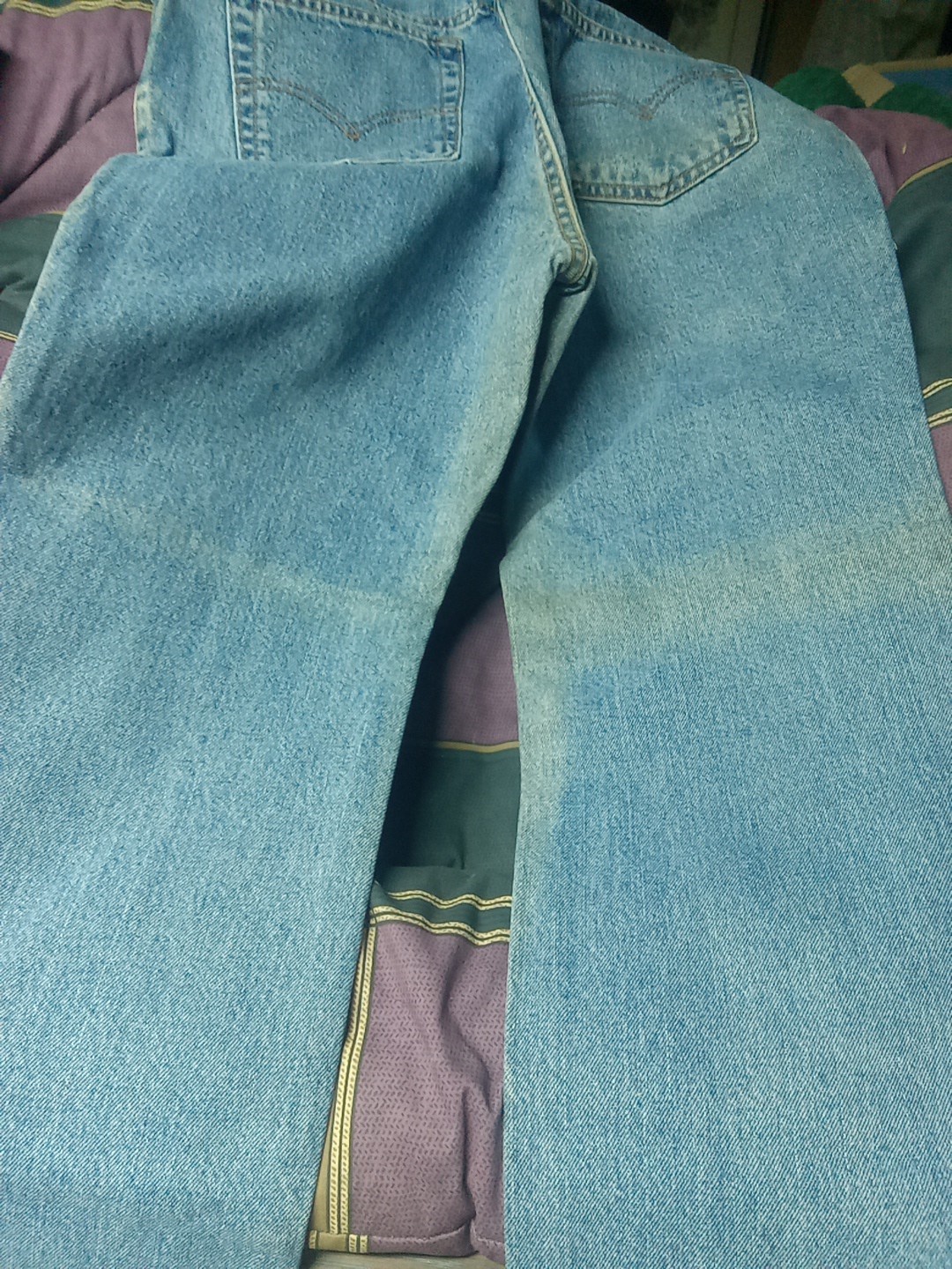Vintage Levi 517 Sz 8 Reg M Boot Cut Lo Rise Unworn W/out Tag Red Tab 90s Denim