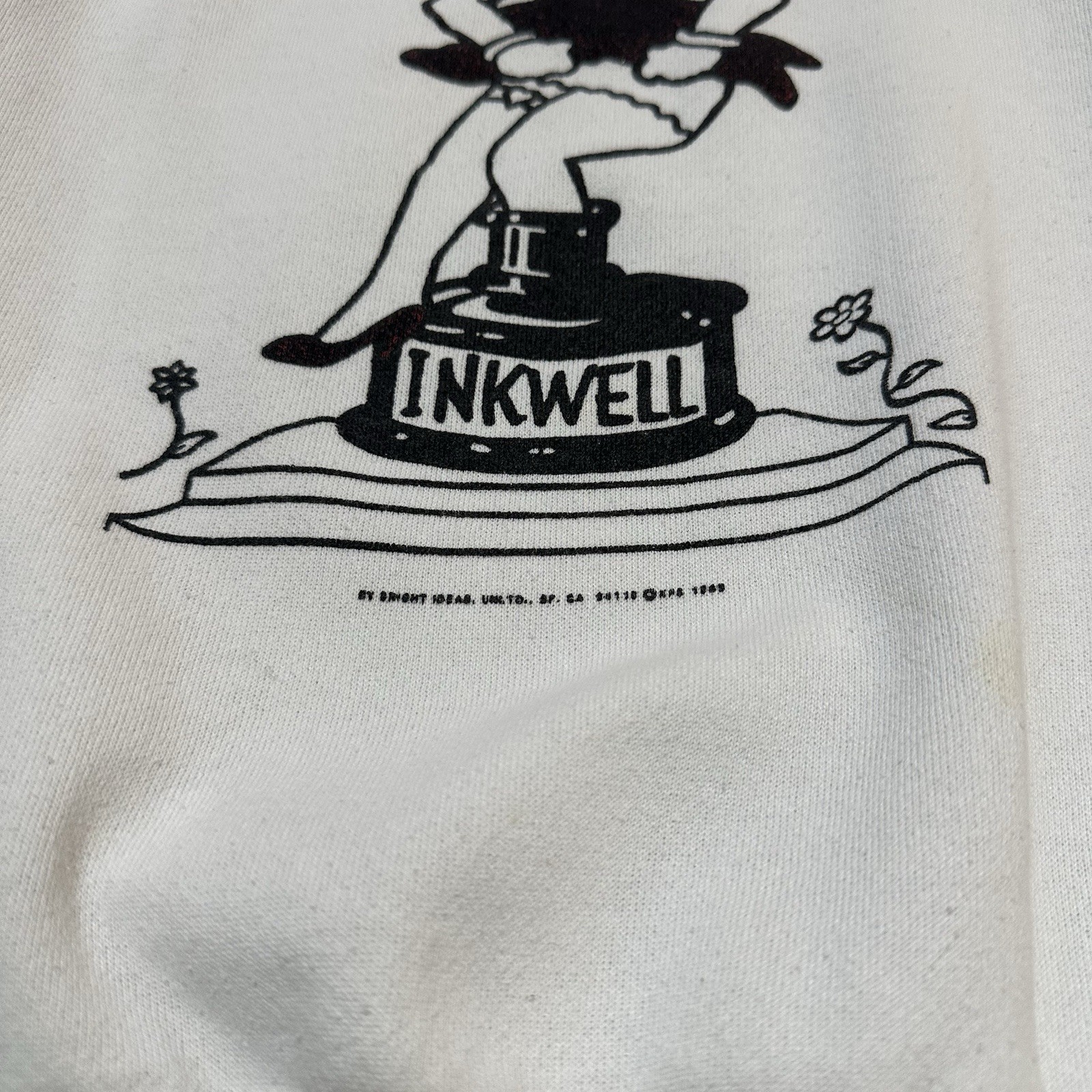 VTG 80s 90s Betty Boop Inkwell Double Sided Crewneck Sweat Shirt Women’s Small