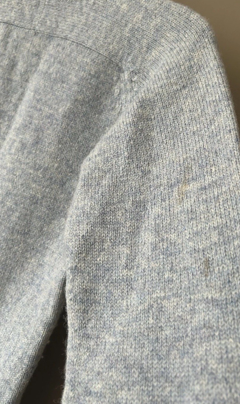 Vintage 70s John Laing for Harrods Shetland Wool Sweater Dress Made in Scotland