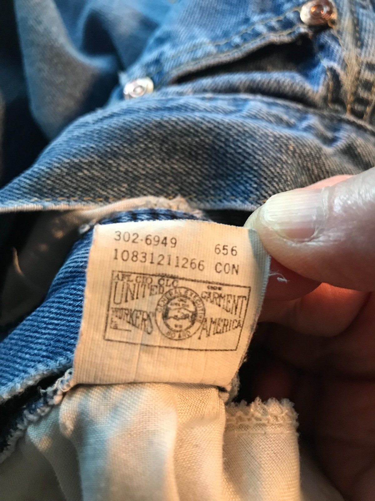 Pleated High-Waisted Jeans, Riders by Lee Vintage 80s Union Label Size 13