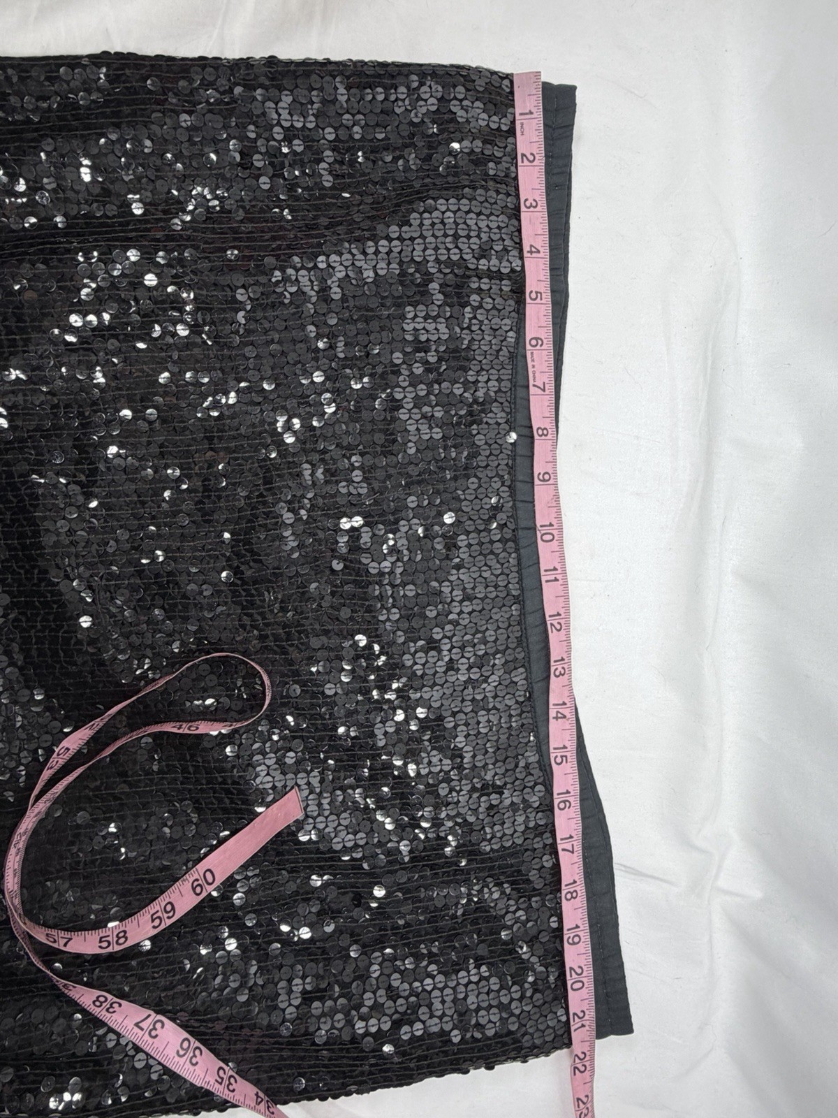 Jewel Queen Silk Large Black and Gold Sequin 80s Glam Art Deco Revival Aesthetic