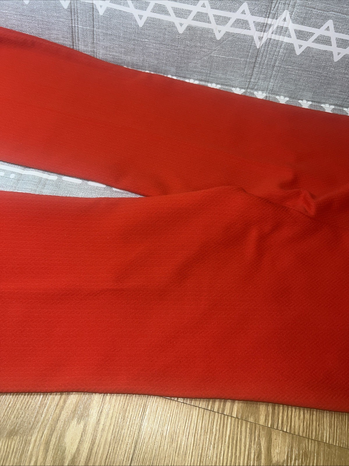 INTERNATIONAL LADIES GARMENT UNION WORKERS Vintage Red Elastic Waist Pants