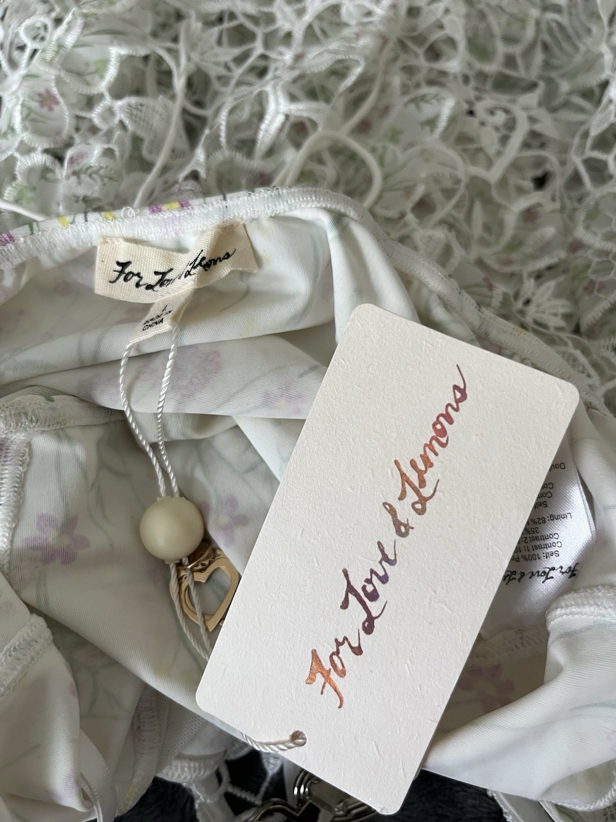 For Love & Lemons Sundae Midi Dress