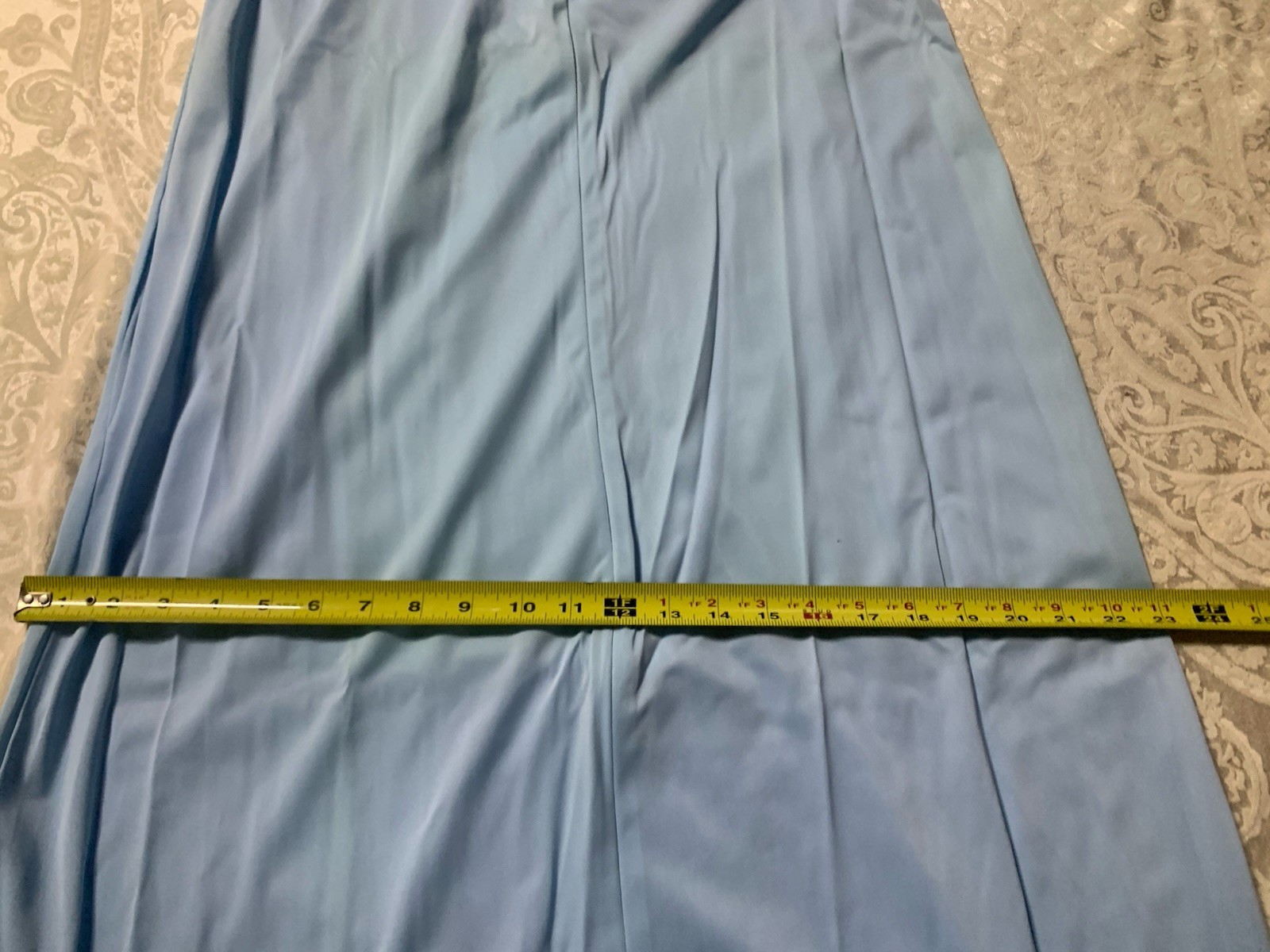 VTG Loungewear By Gossard Robe Maxi Dress Nightgown Gown Blue sz P/XS Women