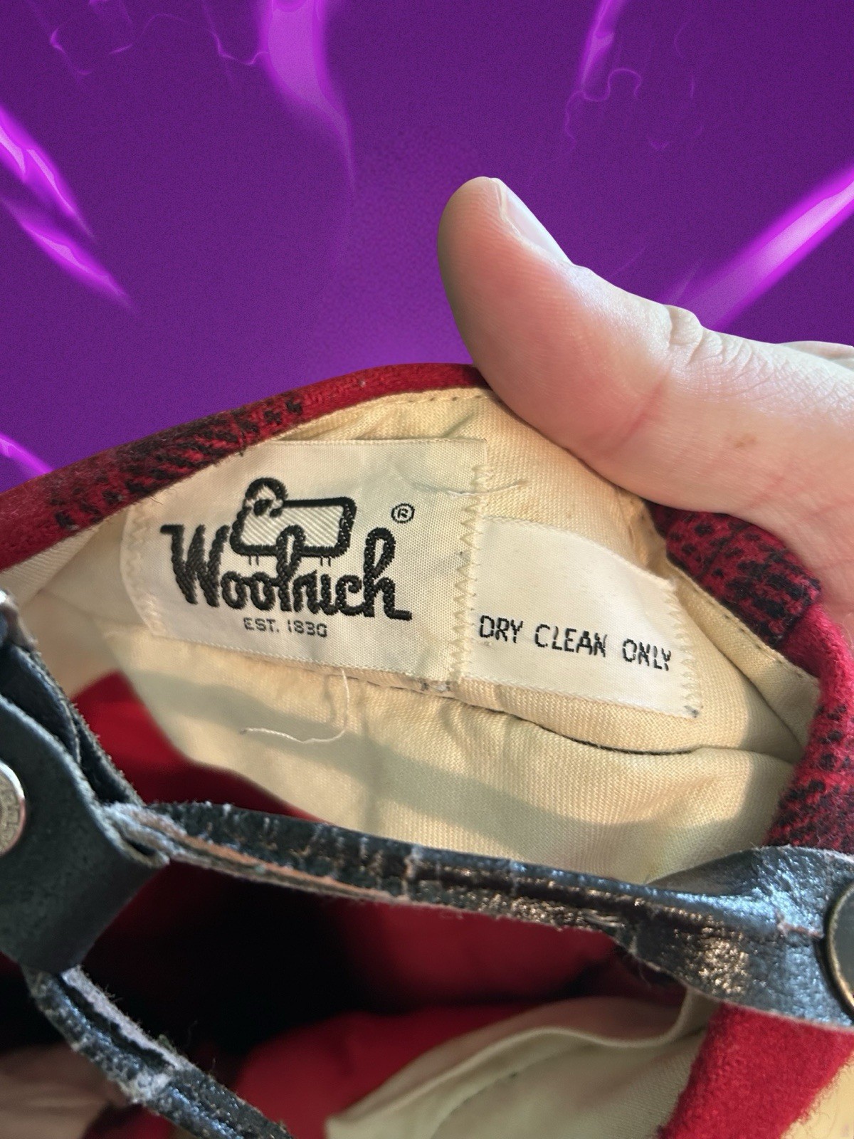 Vintage 1968 Woolrich Pennsylvania Tuxedo Coat & Pants w/Original Suspenders