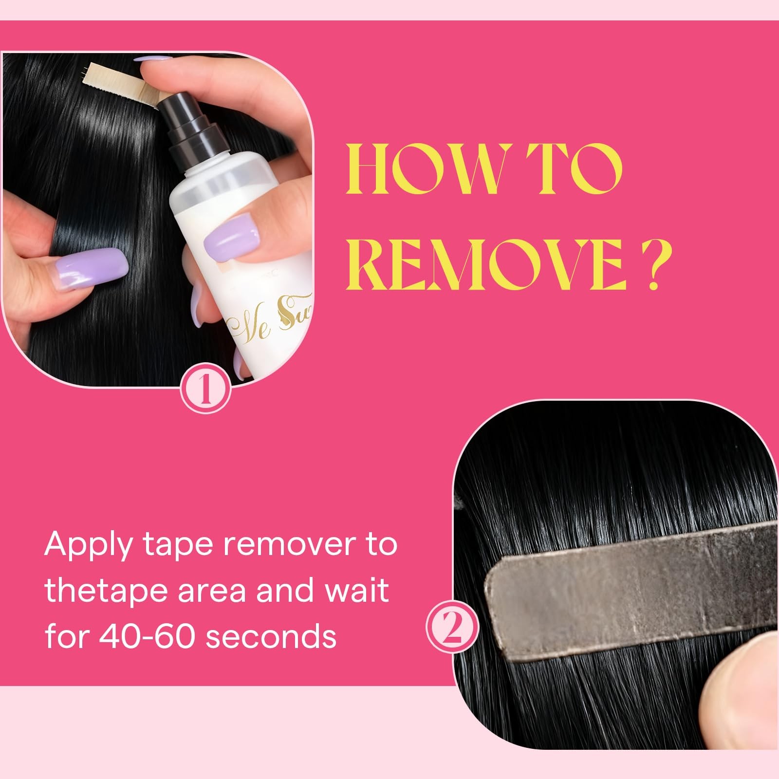 Ve Sunny Hair Extensions Tape in Real Human Hair Brown Tape in Hair Extensions H