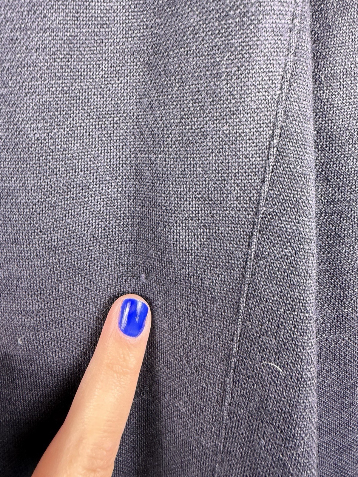 Vintage Sonia Rykiel Navy Suit Dress 80s Made In France 100% Wool 6/8