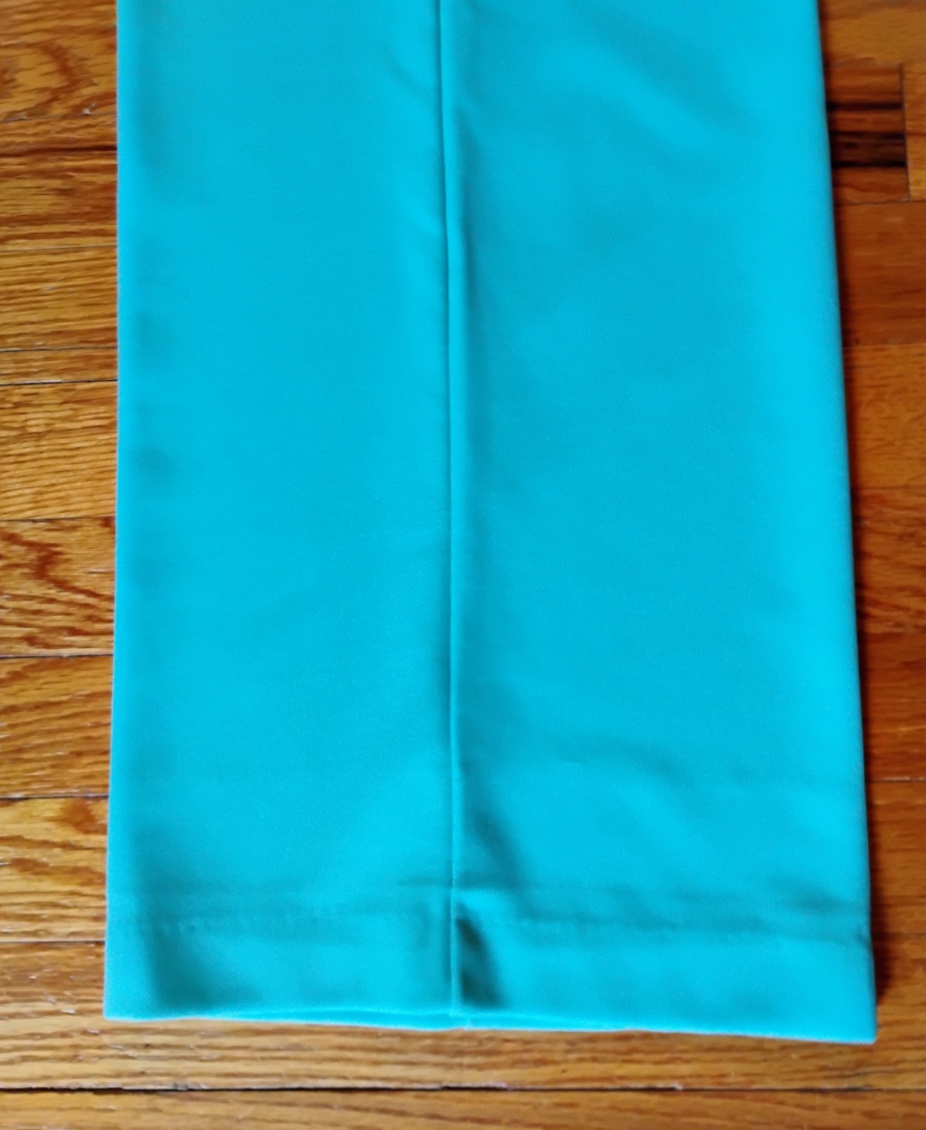 VTG 60’s „Devon” Sea Foam Green Double Knit Poly Mod Bell Bottom Pants Suit