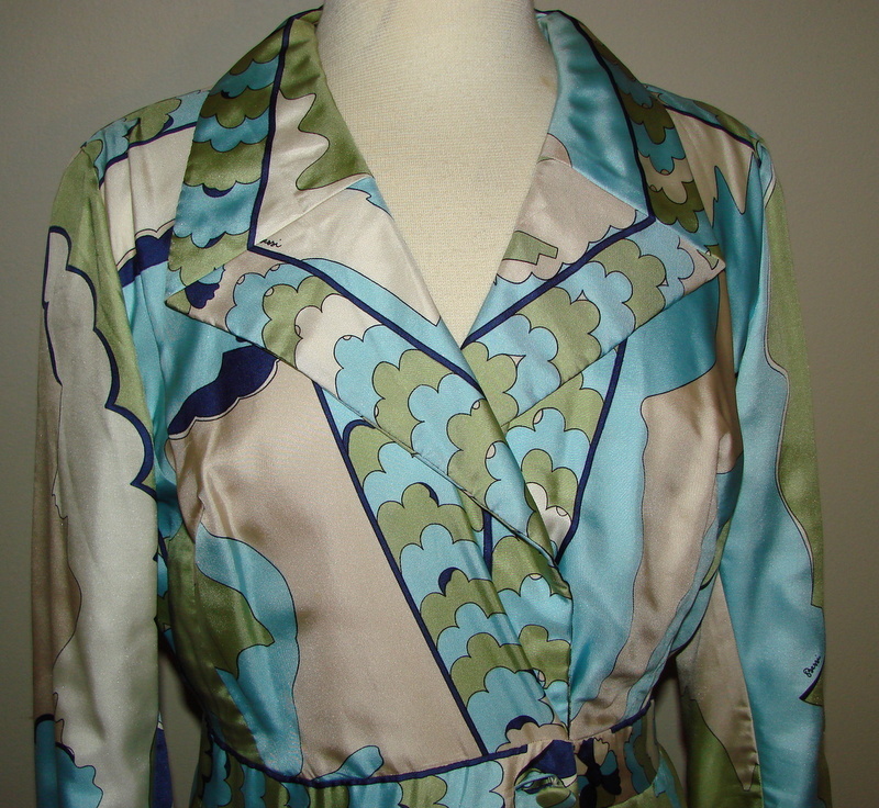 RARE VINTAGE Averardo BESSI 1970s Italy 100% SILK OVER COAT LONG JACKET JP ALLEN