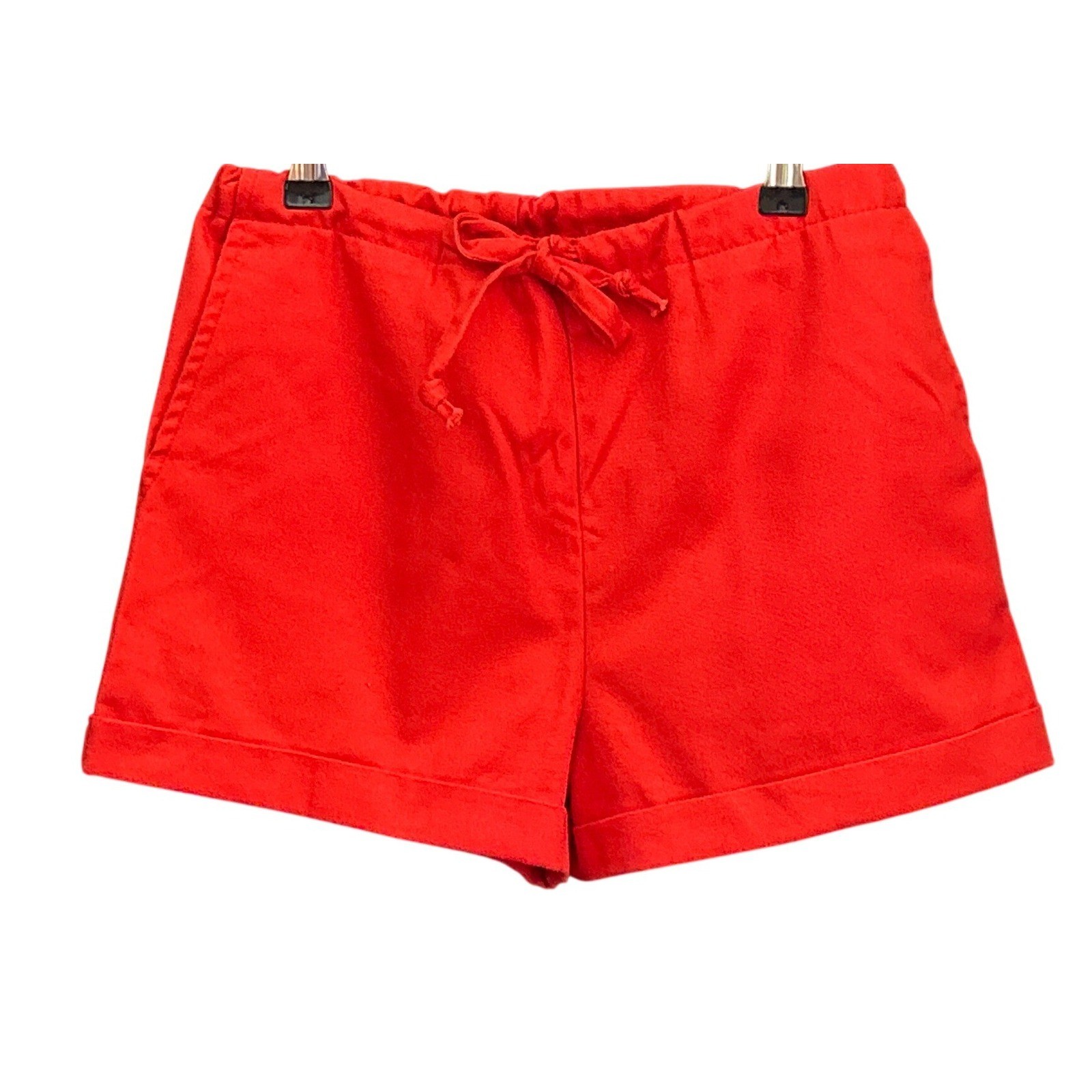 Vintage Cheryl Tiegs Red Drawstring Shorts Retro Americana Summer High Rise 5