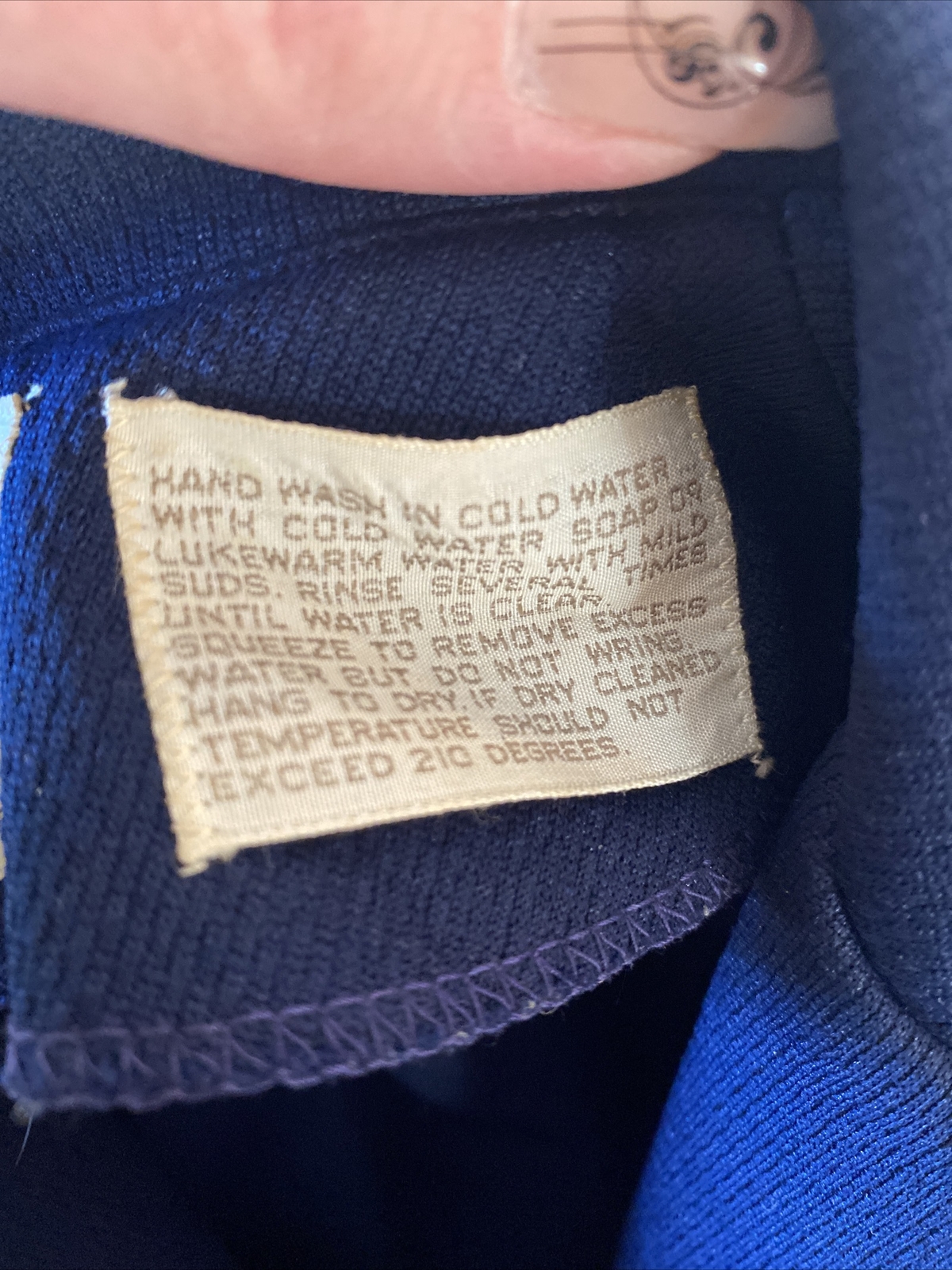 Vintage Nardis of Dallas Navy Blue Blazer No Size Tag. See measurements.
