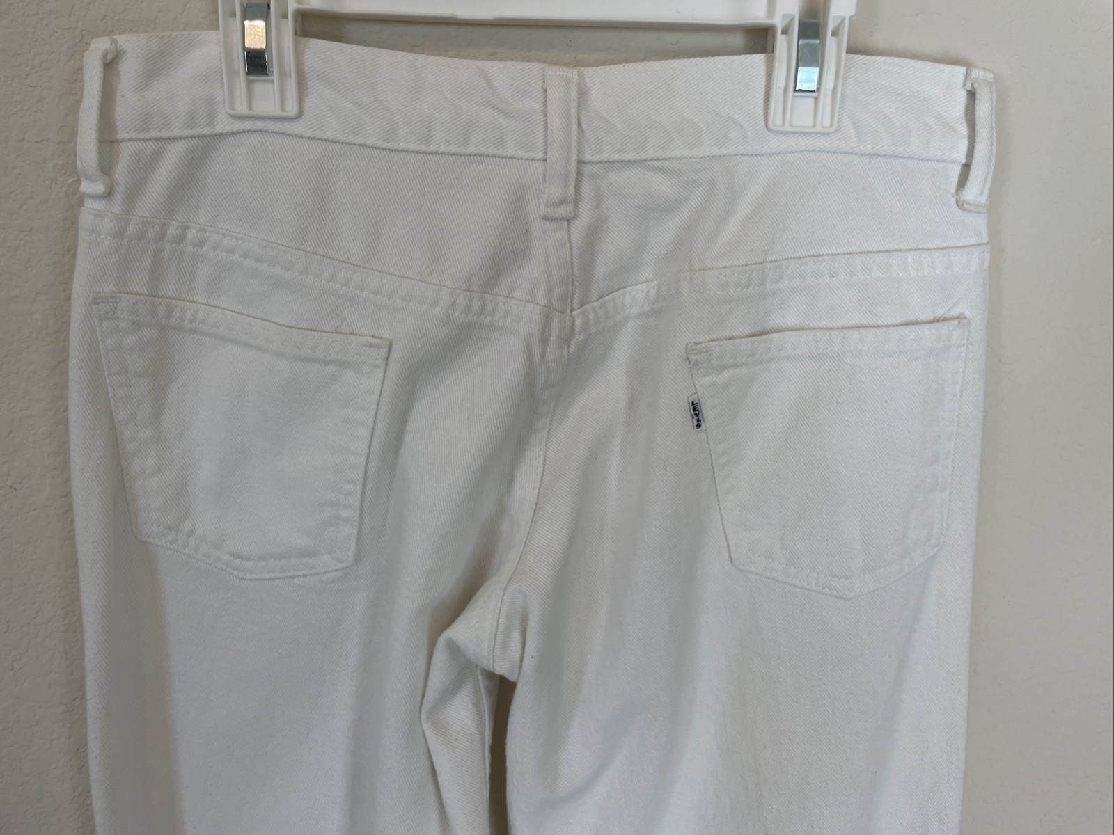 Levi’s for Gals Big E White TAB Flare/wide Leg 28×29 RARE FIND Vintage 1960’s