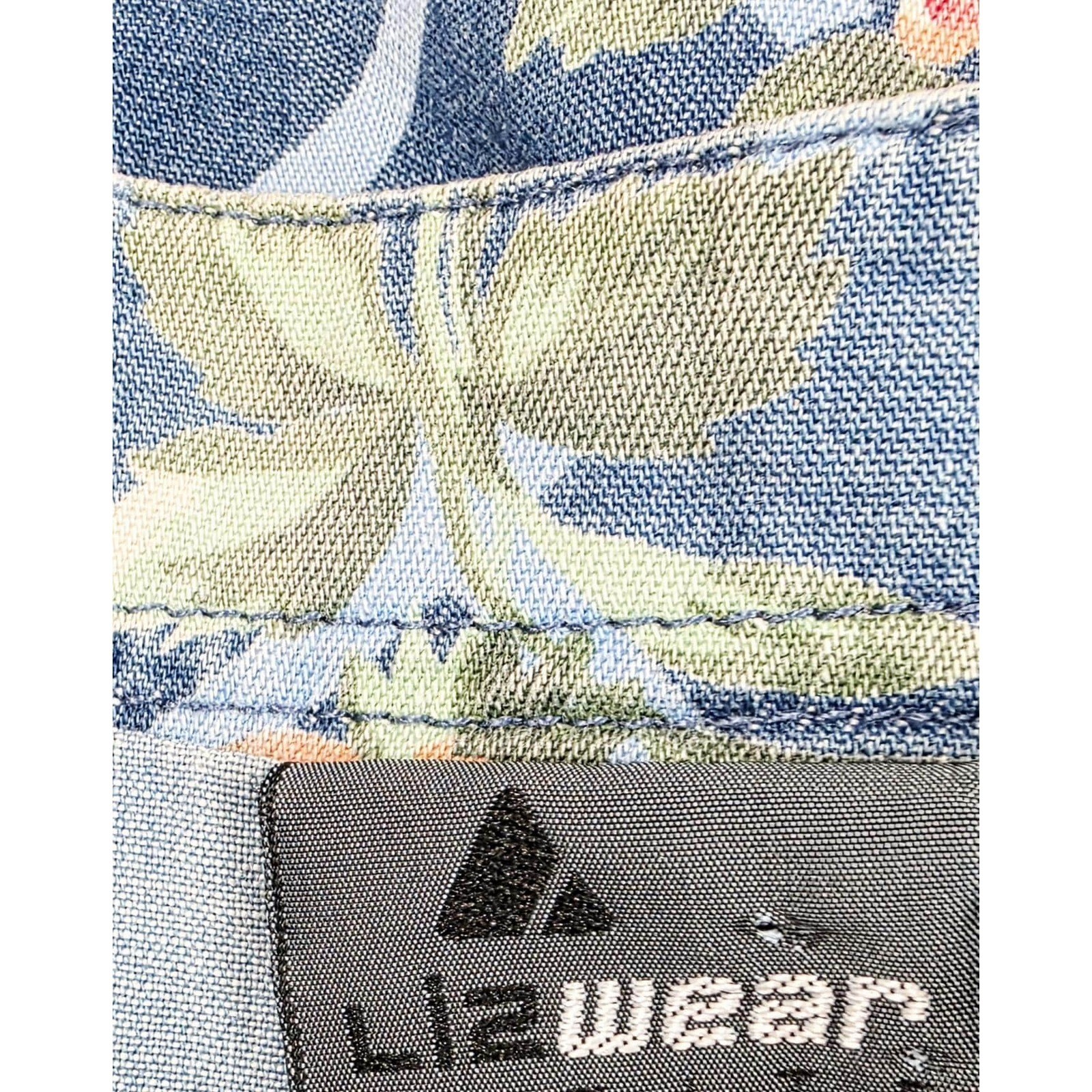 Vintage 1990s Cottagecore Denim Vest by Liz Claiborne (Lizwear)