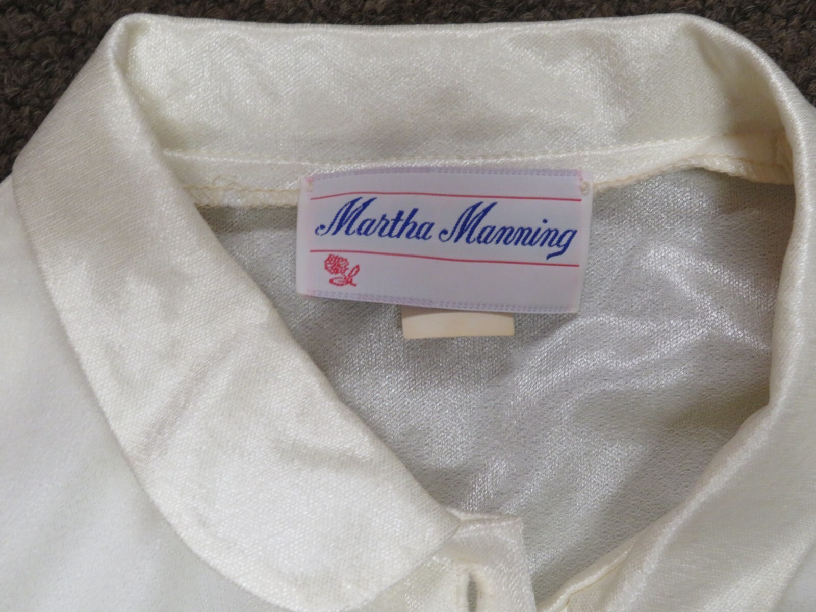WOMENS VINTAGE MARTHA MANNING DRESS MADE IN USA