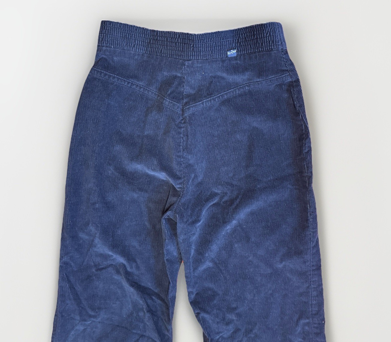 Levi’s Womens BIG E 70’s High Rise Blue Corduroy Slacks 25”x32”
