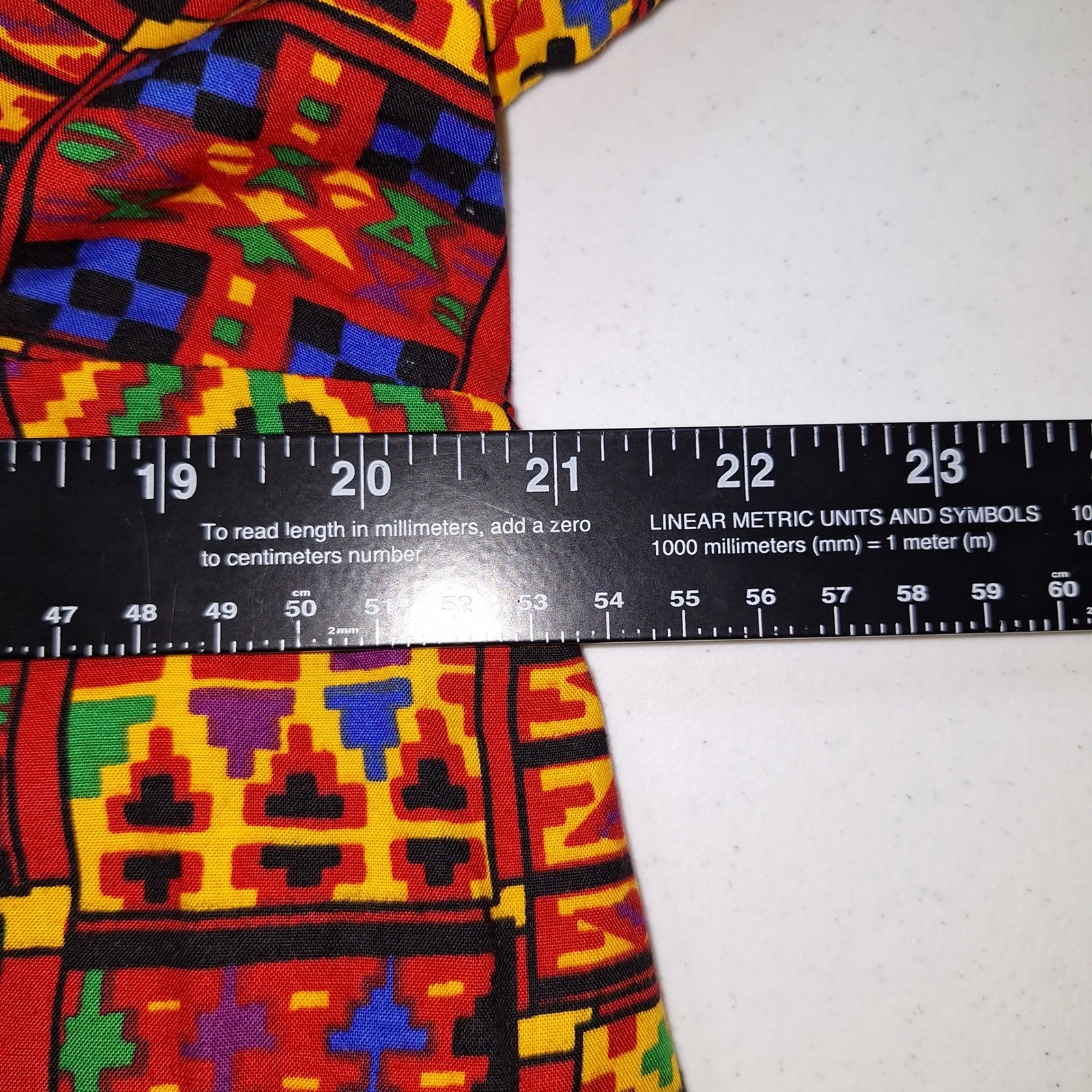 Vintage 90s Betsy Lauren Patchwork Tapestry Dress Back Bow Cutout Art Teacher 22