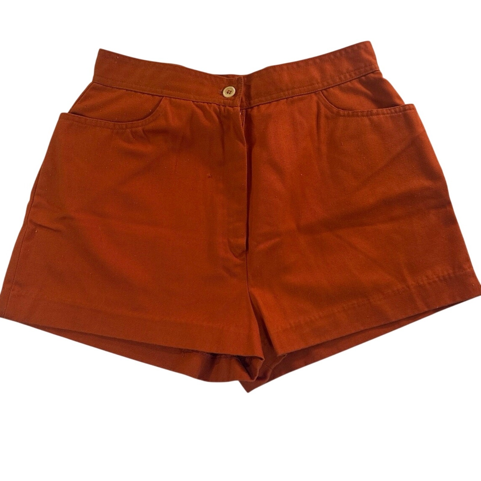 Vintage Emily just Emily shorts high waisted rusty colar. Womens size 26” “S 4-6