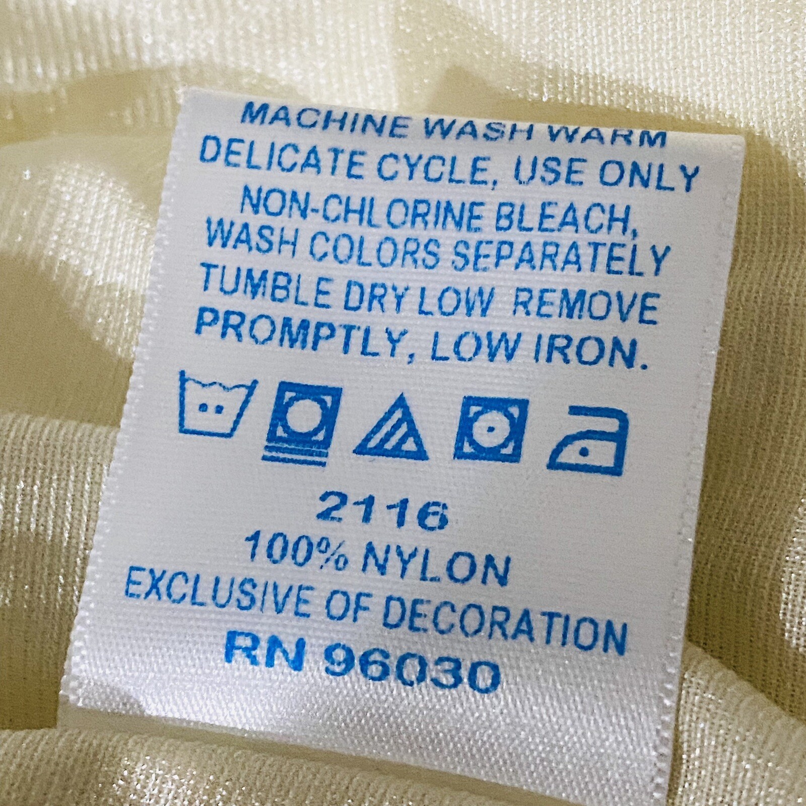 Velrose Vtg Women Slip Skirt Ivory Elastic Waist 2116 M Medium NOS NWT