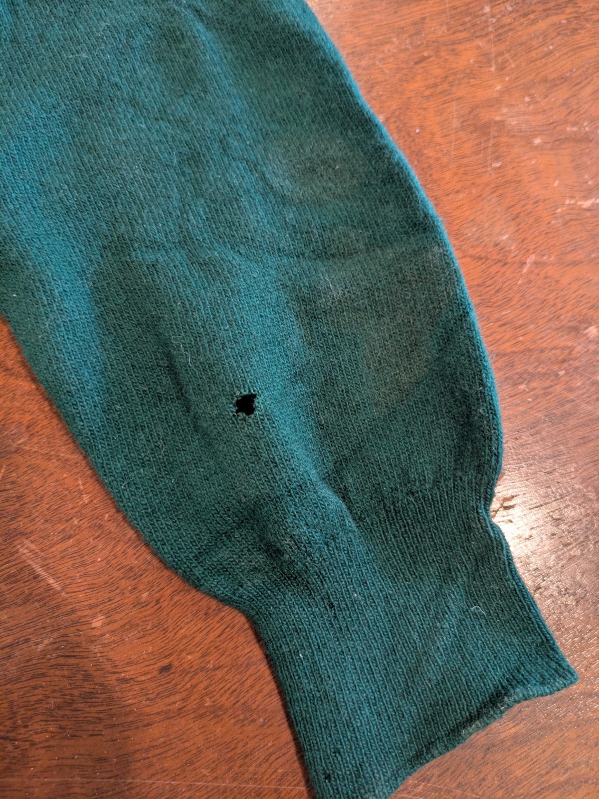 Pringle Made n Scotland Scotch House Vintage100% Cashmere Sweater Cardigan Green