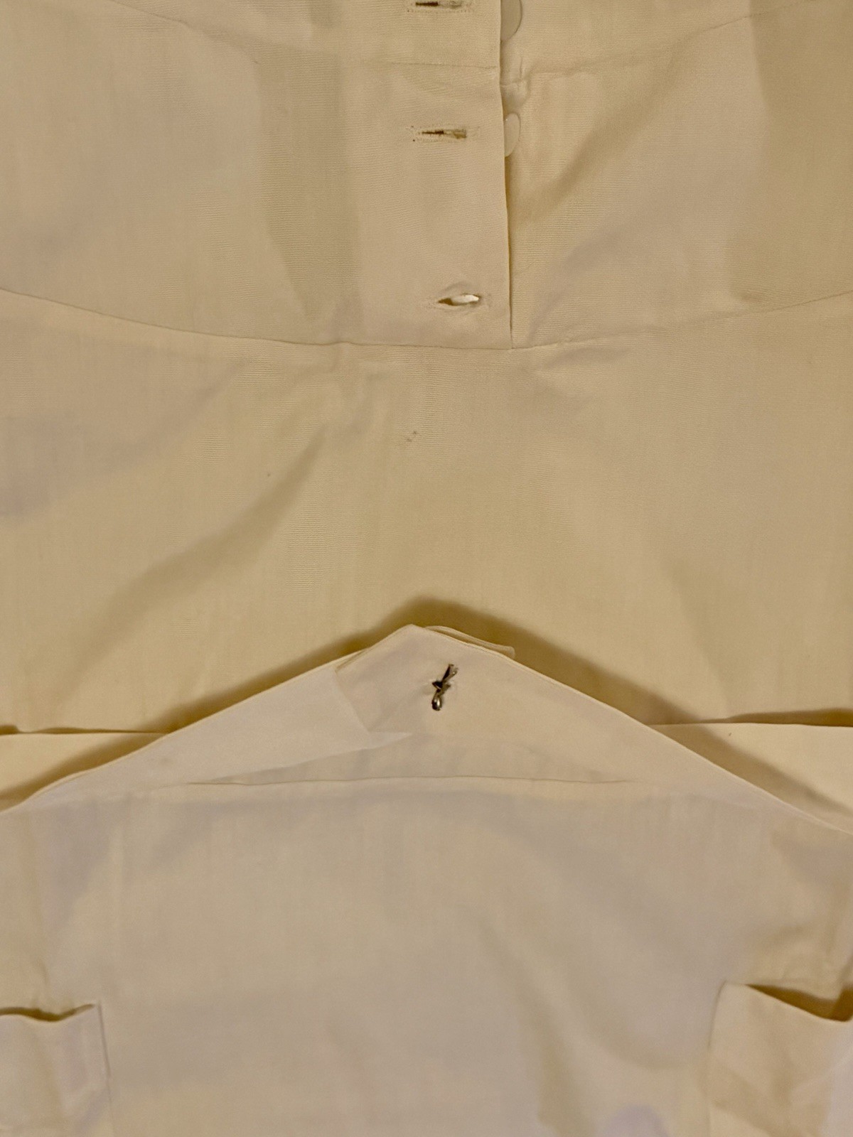 Vintage 1920s Braemer Mandel Bros Nurse Uniform Dress Bachelor Buttons Unworn