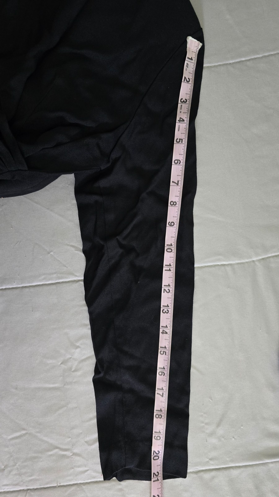 NWOT Vintage 80-90s S.L. Fashions Black Red Big Suit Collar Dress, Petites 12
