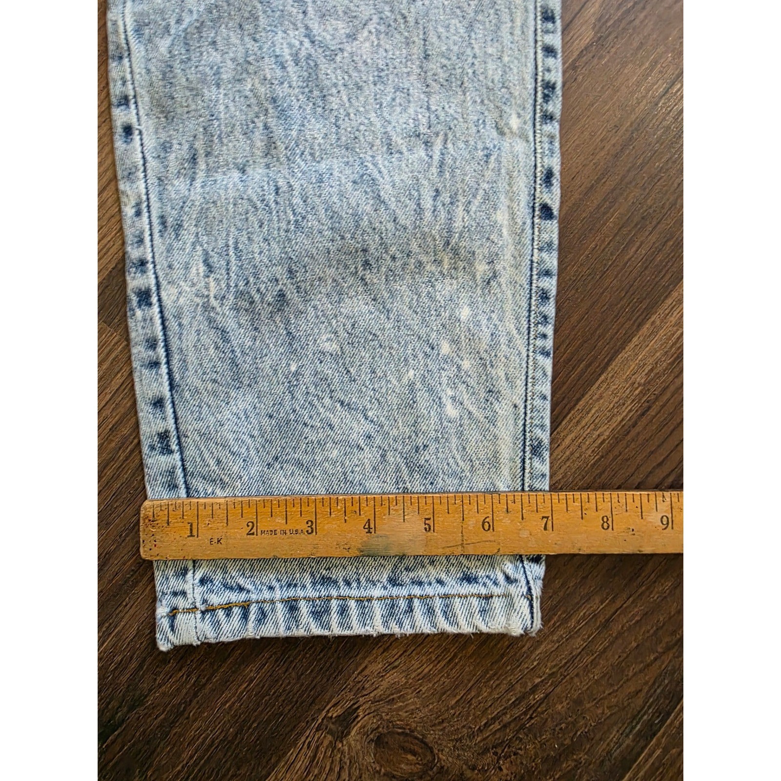 Marithe Francois Girbaud Vintage Acid Wash High Waisted Tapered Mom Jeans 9/10