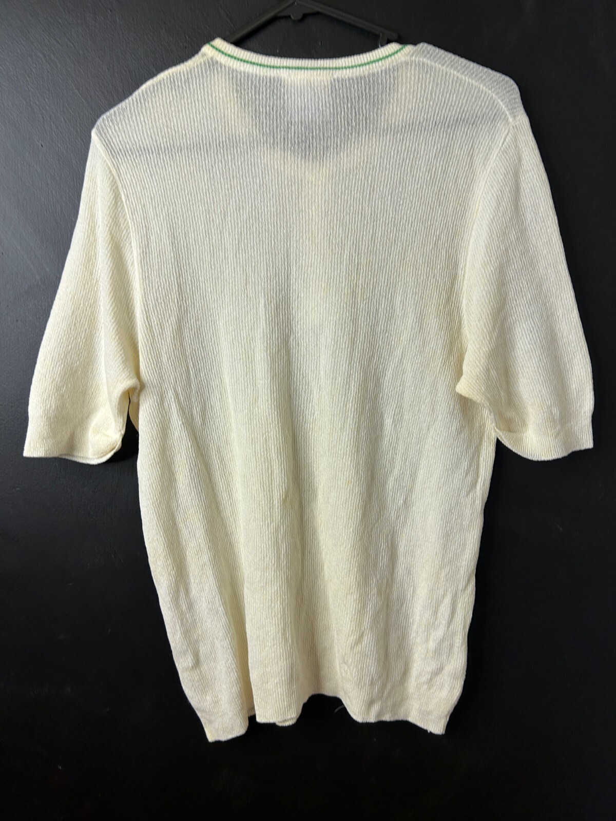 Vintage Australian Crestknit 1980s Ladies Short Sleeve Knit Tee Arnel AU 14