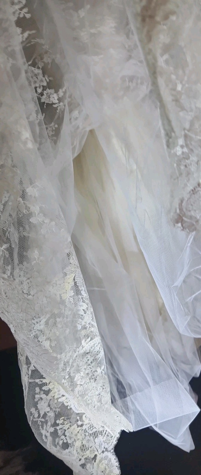VTG 1950s Cahill Beverly Hills Dress & Veil Set