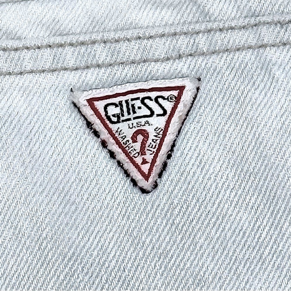 👖🛼 GEORGES MARCIANO for GUESS Acid-Wash 5-Button Jeans | VTG 80s USA Sz 28