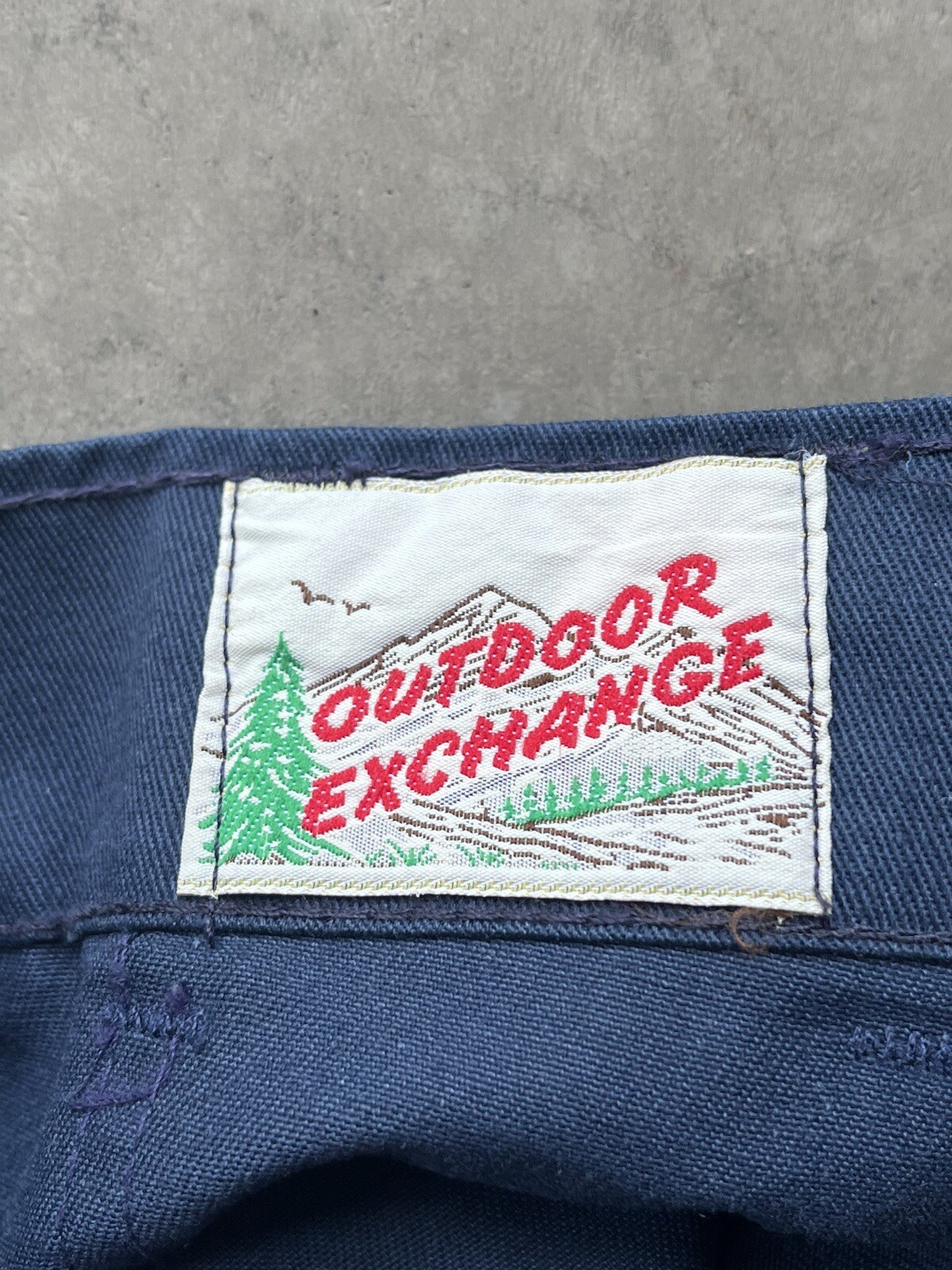 Vintage Outdoor Exchange Women’s Shorts 30 X 4 Navy Blue USA YKK Zipper