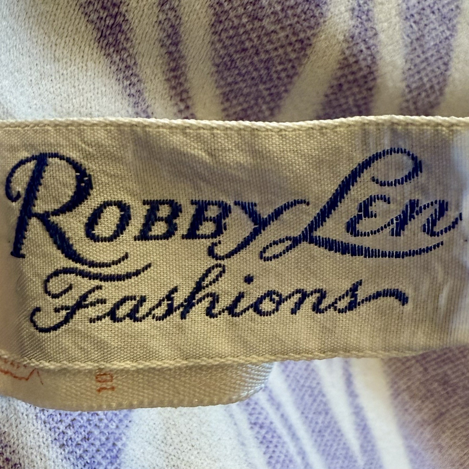 Vintage 1960s Robby Len Swimsuit Dress PURPLE Dragonfly Sz L 11/12 Union Tag