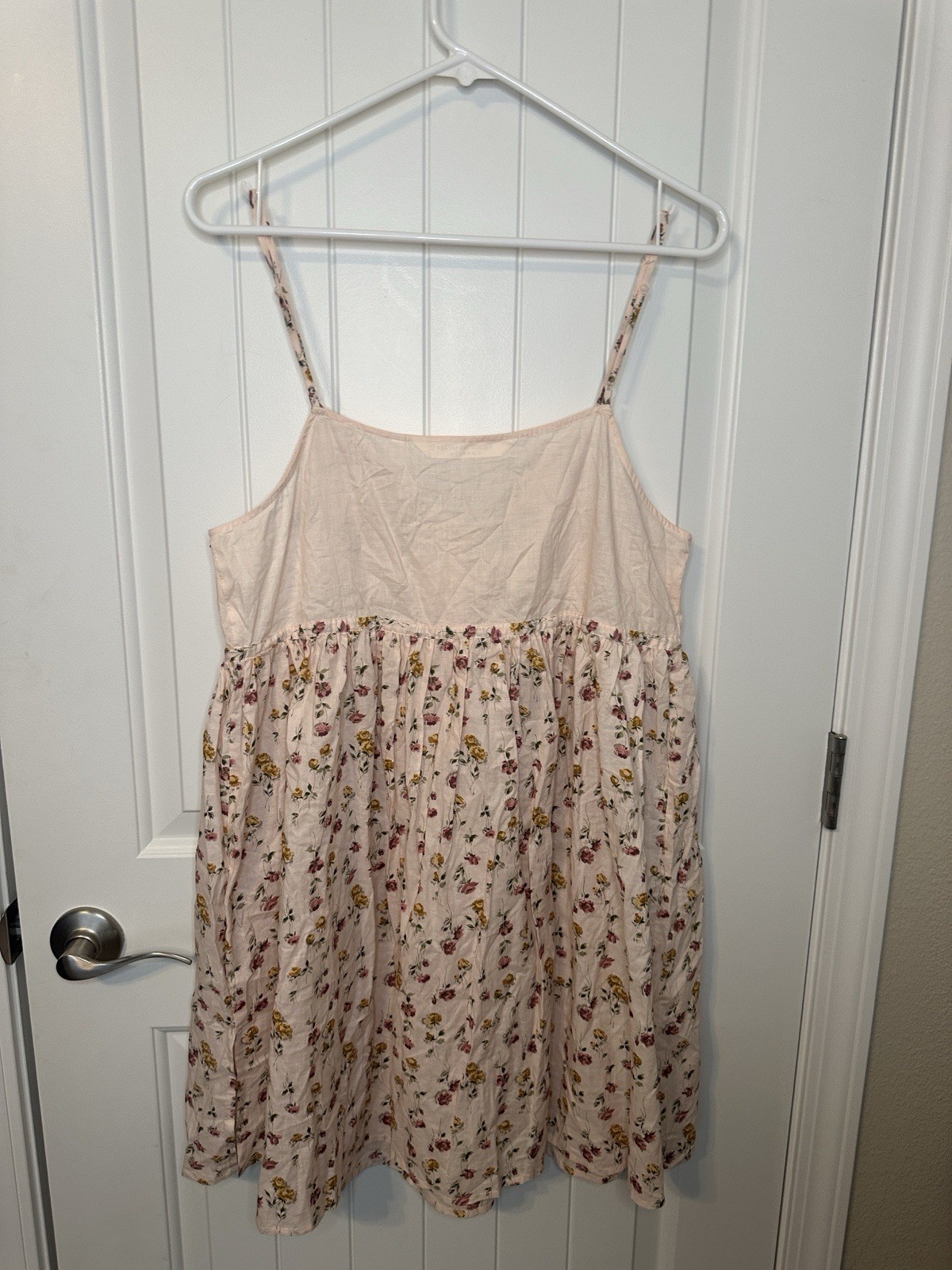 NWT Vintage 90s Victorias Secret Country Embroidered Blush Pink Floral Nightgown