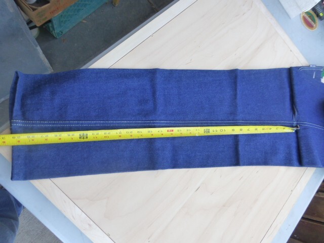 New, never washed Bon Bon size 15 woman’s blue jeans leaf pocket vintage qu b