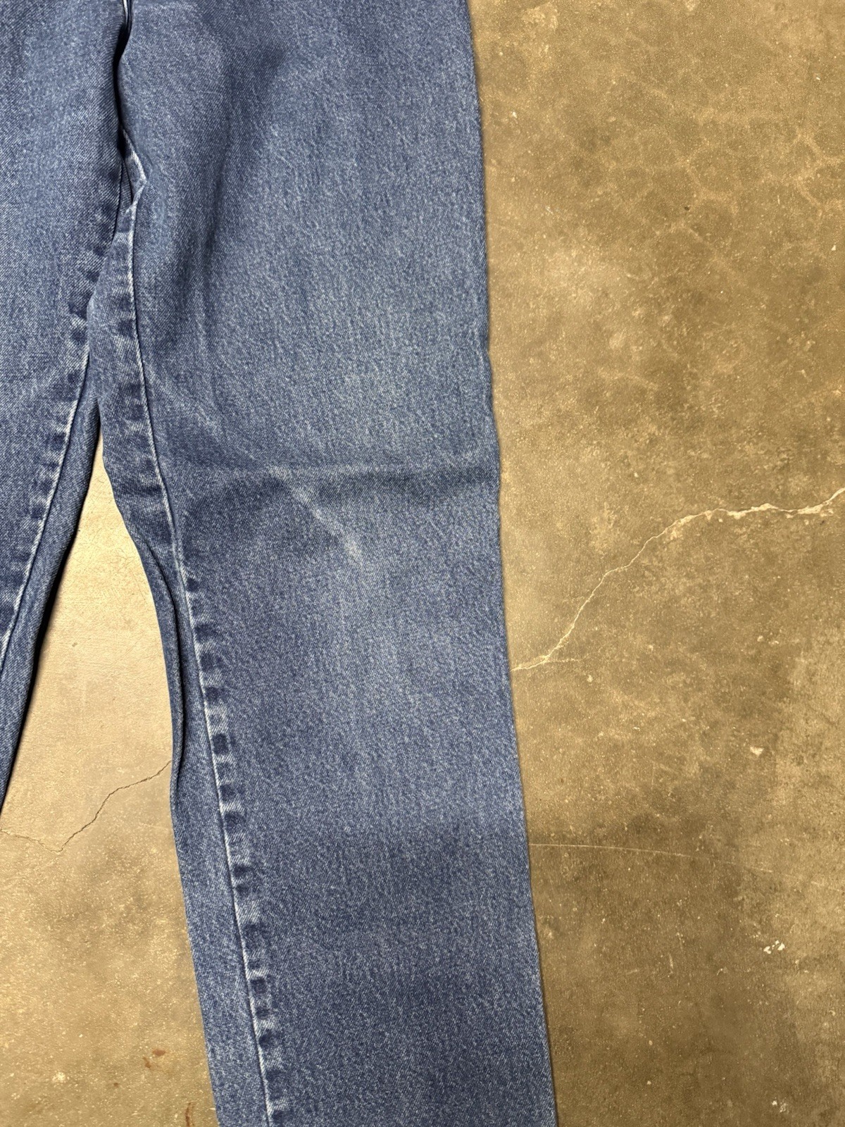Rocky Mountain Rockies Vintage Blue High Rise Jeans Western Size 11/12 Fit 28×33