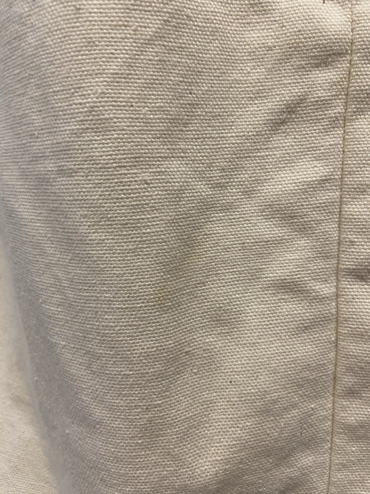 VTG 60s/70s Gilead White Beige Linen Embroidered Fringe Dress Shift Dress Sz M