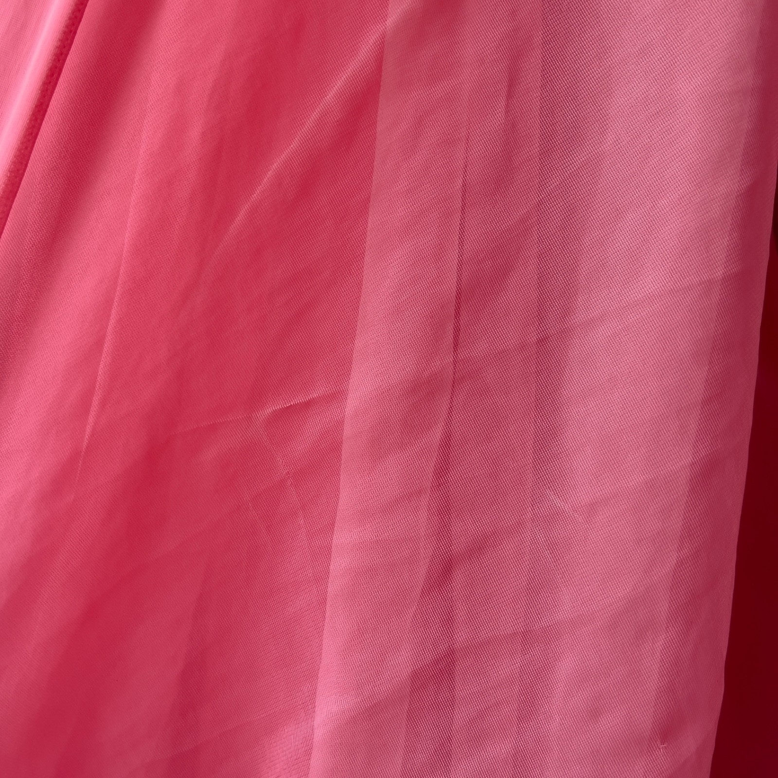 Vintage 1980s Pink Chiffon Semi-Sheer Nightgown (S–M)