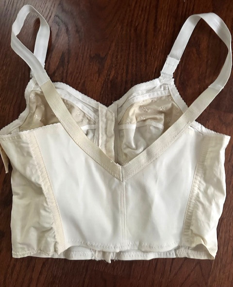Vtg 50s bra with tag Glamorise 34B NOS
