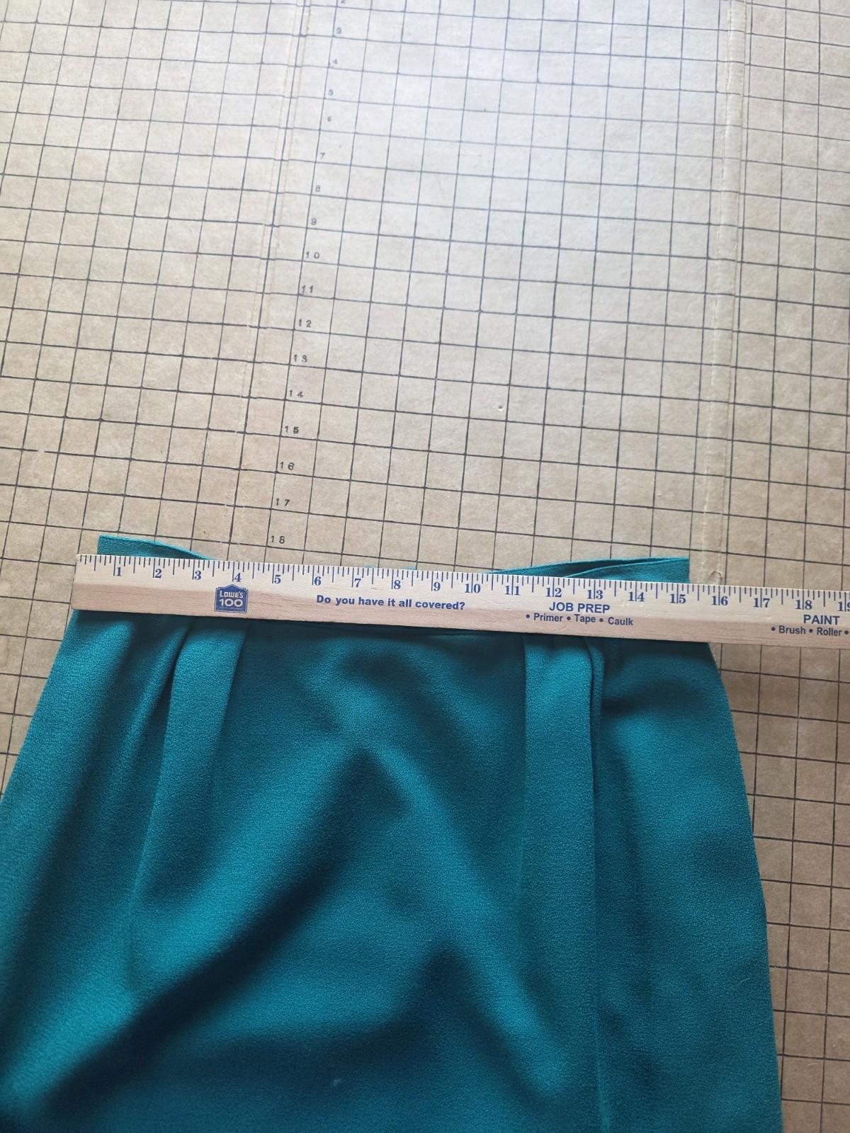 VTG Herbert Grossman Talbots Teal Green 100% Wool Skirt Suit Set Sz 14 Fits M/L