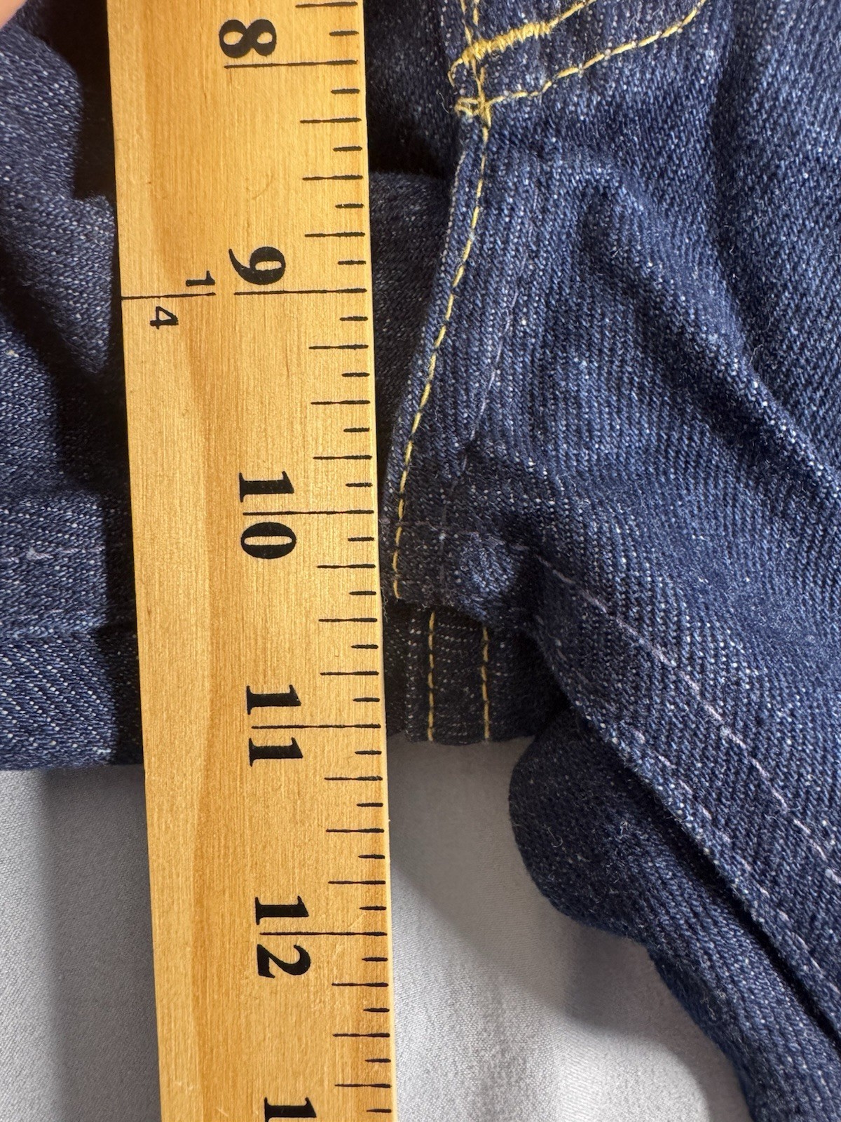 Lee Riders Vintage Denim Juniors Jeans Deadstock USA Straight Leg (10 x 25W)