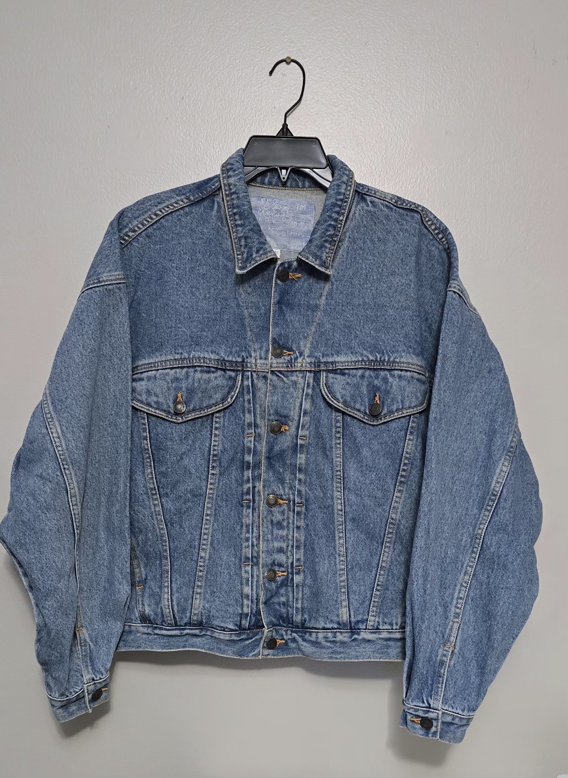 Von Ehrenpreis Jacket Women’s S Blue Denim Tapestry Coach New Hope PA Vintage