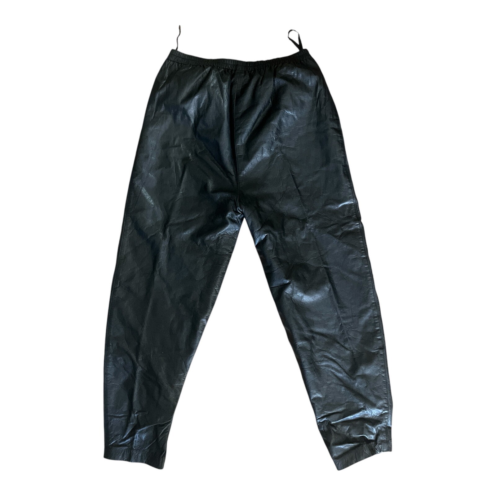 Vintage 1980s Bonnie Boerer & Company High Wasted Leather 28×25.5 Pants