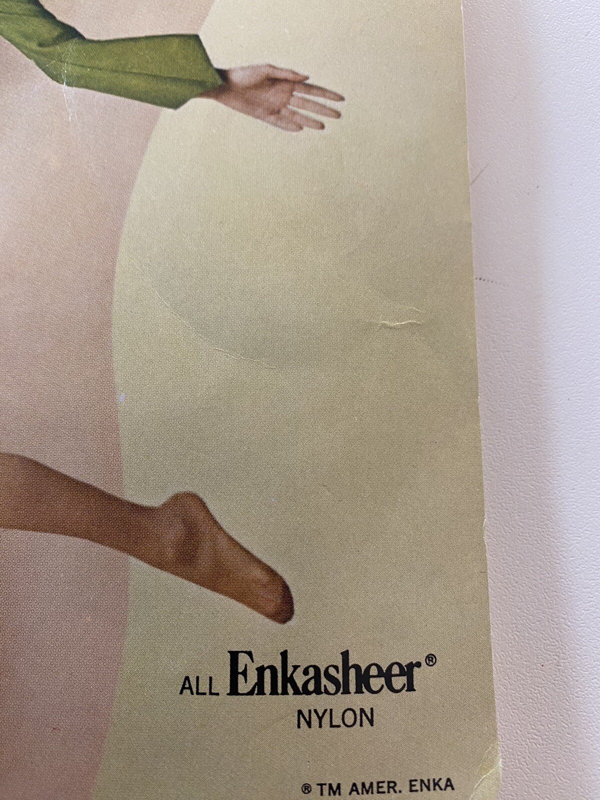 Vintage Loop top Stretch Nylons Stockings Size 1 town taupe small 14040 women’s