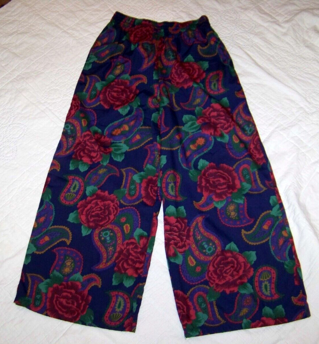Vintage Jrs. Only! California Wide Leg Crop Pants – M