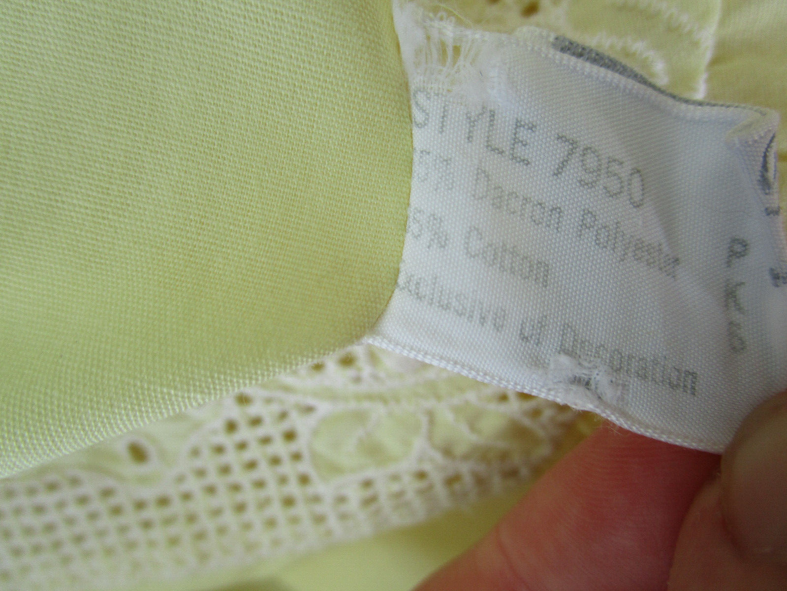 Vtg 60s Daffodil Yellow Gossard Artemis Short House Coat Robe Dressing Gown L