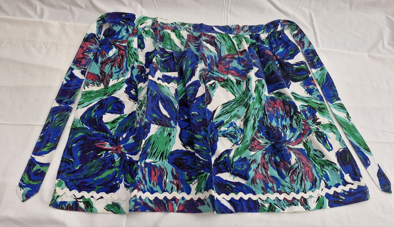 6 x Vintage Half Aprons Bundle | 60s 70s | Cotton Floral Retro
