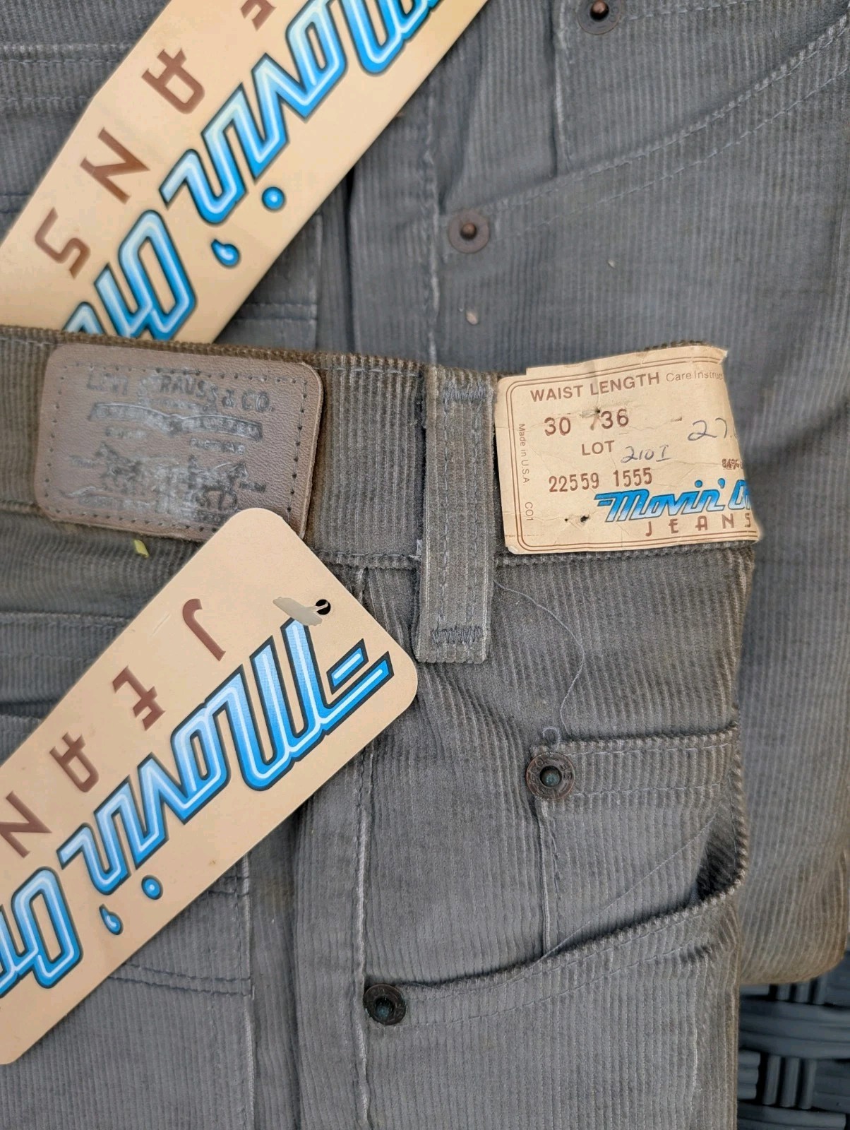 Vtg Lot NOS Levi’s Oshkosh Sedgefield Women’s Corduroy Pants USA Wholesale NWT