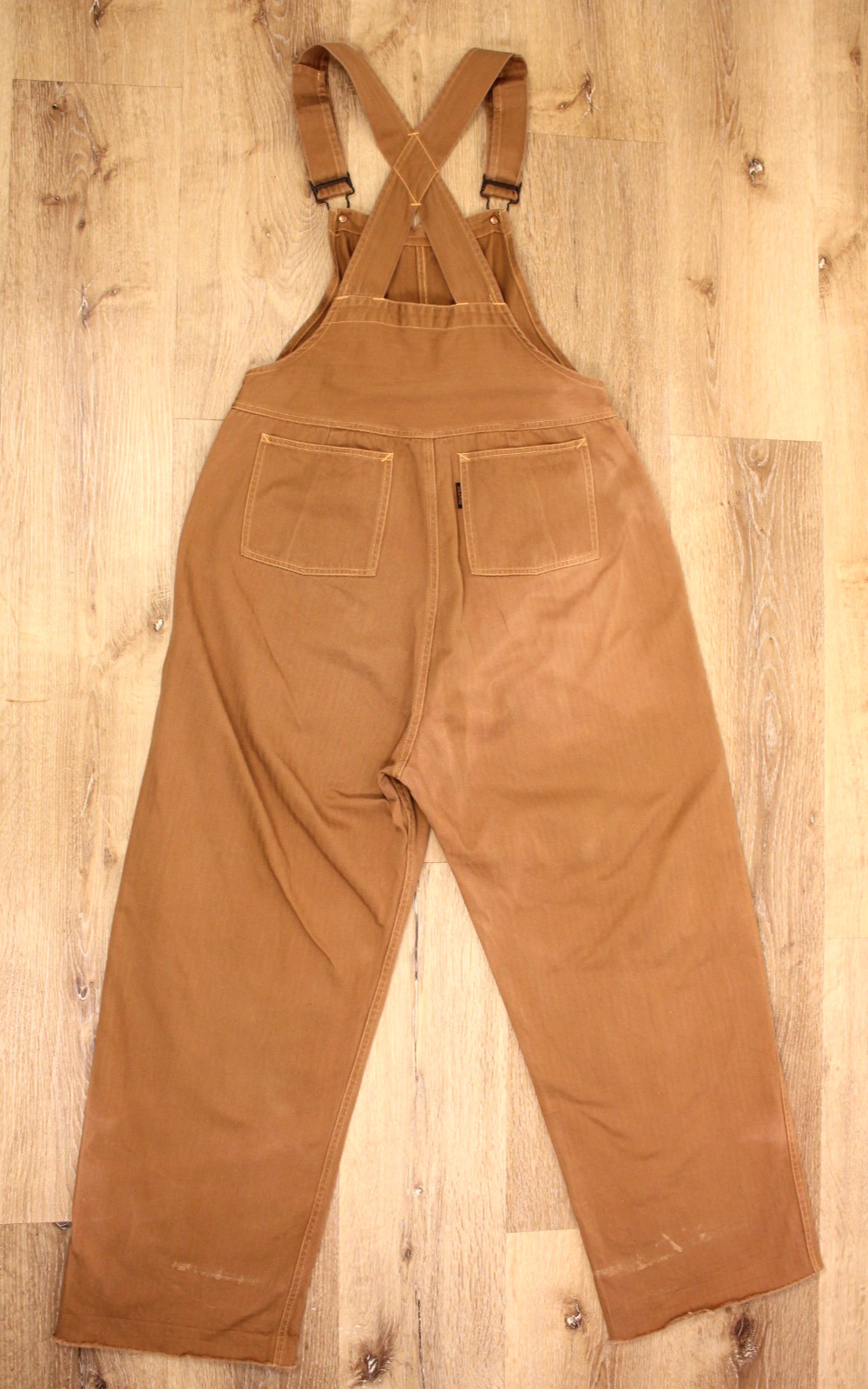 VTG Women’s 30s 40s Style CAB Side Button HBT Overalls Sz M 1930s