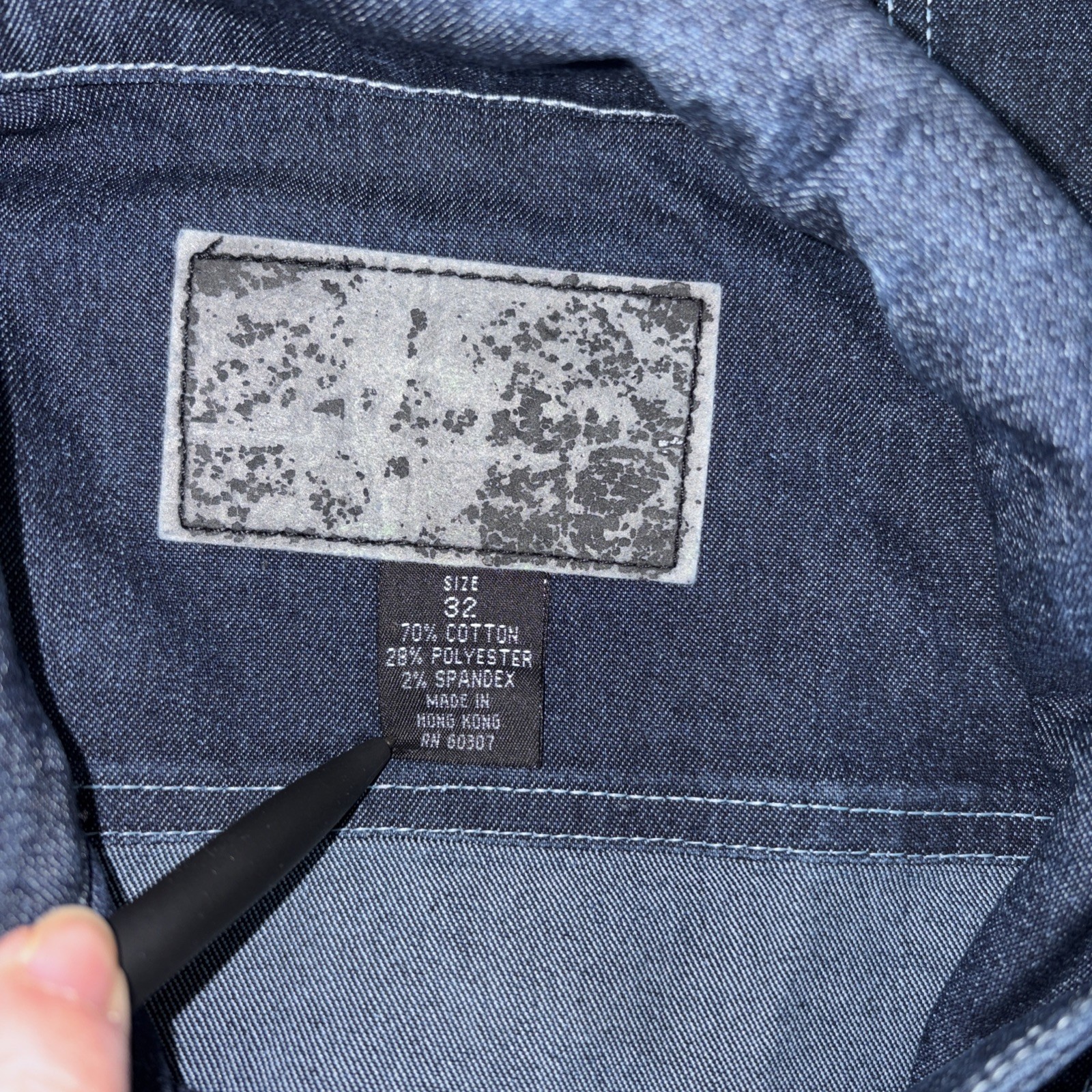Vintage Sergio Valente Denim Cropped Jumpsuit Size 32 (12-14)