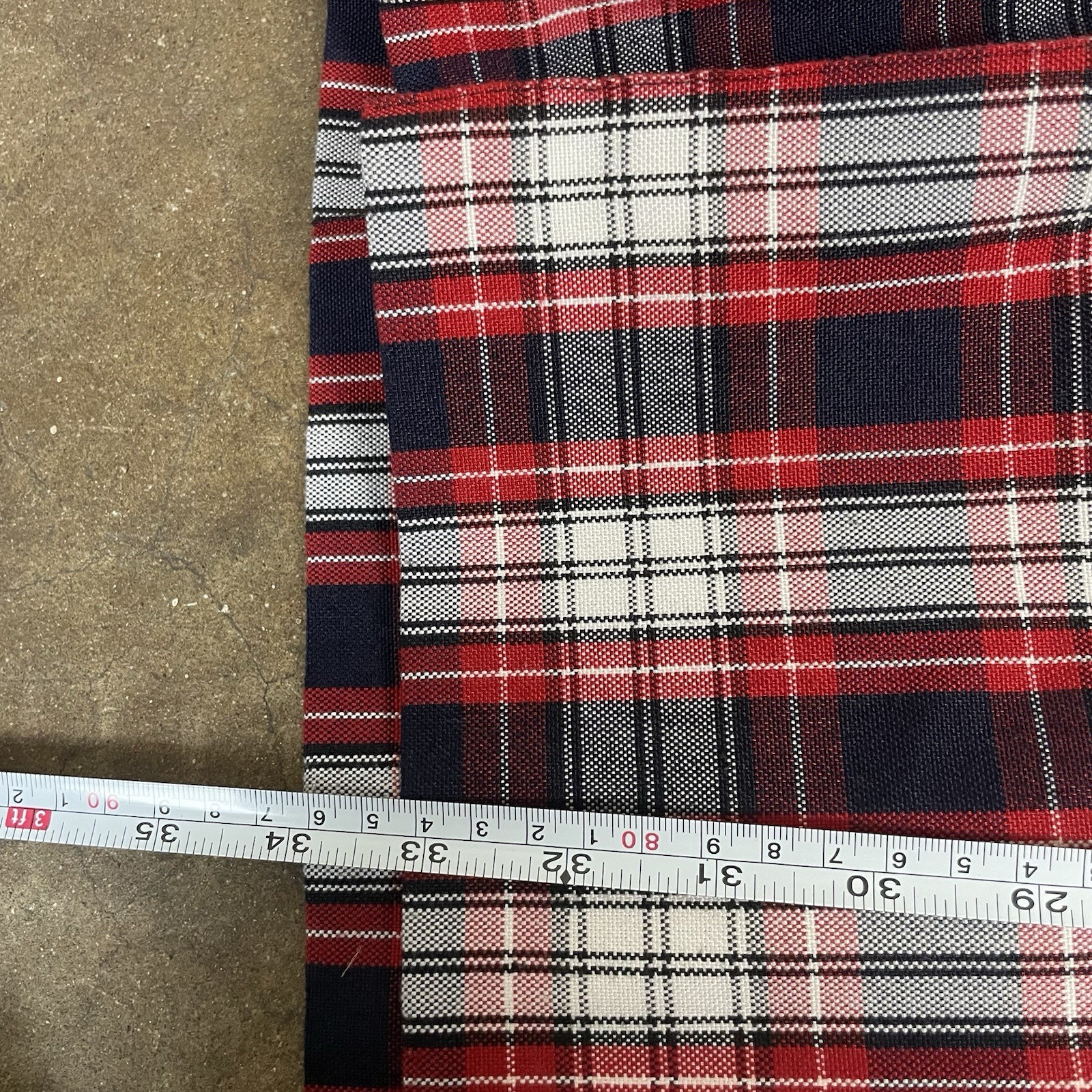 Vintage pleated pinafore plaid school dressSize Small to medium