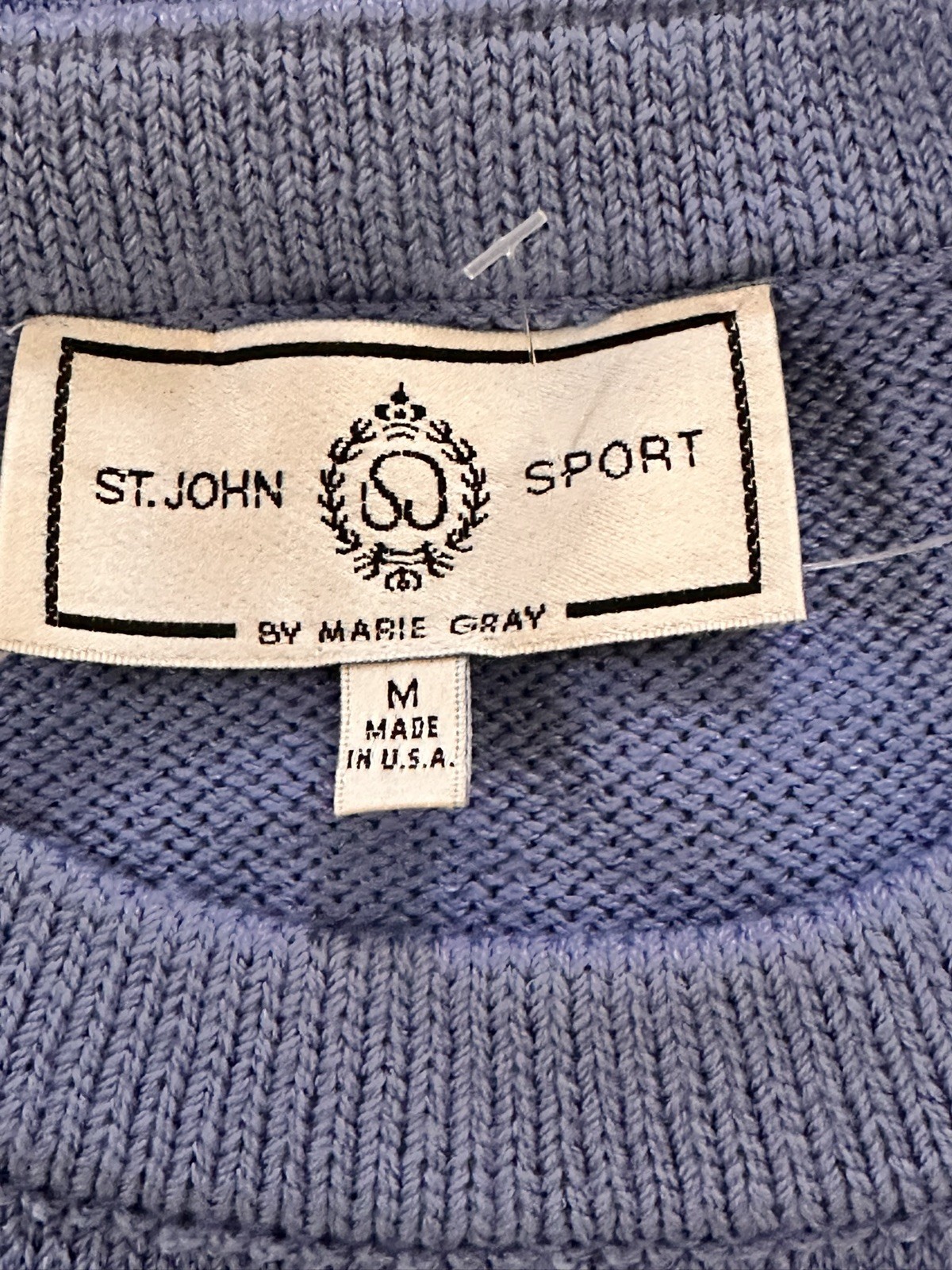 Vintage St John Sport By Marie Gray Set Sweater And Skirt Medium